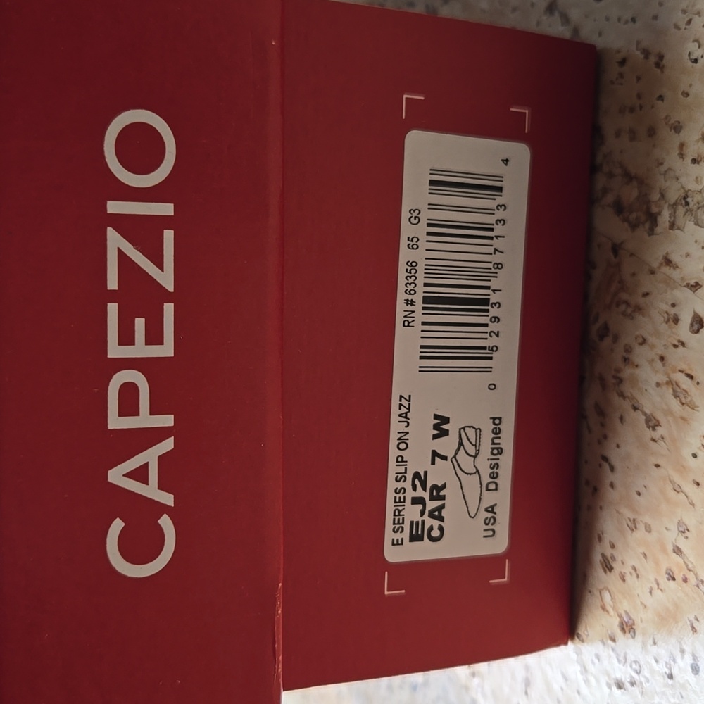 Capezio Jazz Dance Shoes 7W - Picture 6 of 9
